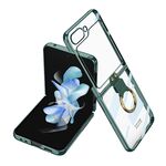 Maska / futrola RING LINES za Samsung F731B Galaxy Z Flip 5 5G zelena (GKK case) (MS).