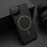 Maska / futrola PURE mat MagSafe za iPhone 14 (6.1) crna (MS).