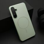 Maska / futrola PURE mat MagSafe za Samsung A556 Galaxy A55 5G tirkizna (MS).