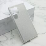 Silikonska maska / futrola GLITTER SHOW YOURSELF za Samsung Galaxy S23 Ultra srebrna (MS).