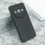 Silikonska maska / futrola Pro Camera za Xiaomi Redmi A3/A3x crna (MS).