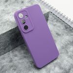 Silikonska maska / futrola Pro Camera za Samsung A556 Galaxy A55 5G ljubicasta (MS).