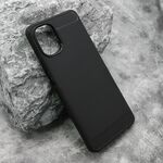 Silikonska maska / futrola BRUSHED za Samsung A075F Galaxy A07 crna (MS).