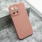 Silikonska maska / futrola Pro Camera za iPhone 15 Pro Max (6.7) roze (MS).