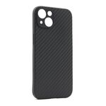 Silikonska maska / futrola CARBON LIGHT za iPhone 13 (6.1) crna (MS).