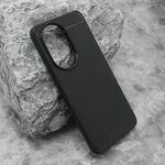 Silikonska maska / futrola BRUSHED za Huawei Honor 200 crna (MS).