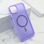 Maska / futrola SHINING MAGSAFE za iPhone 15 Plus ljubicasta (MS).