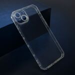 Silikonska maska / futrola STRONG II za iPhone 15 Plus providna (MS).