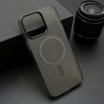 Maska / futrola SPARKLING MagSafe za iPhone 15 Pro Max (6.7) crna (MS).