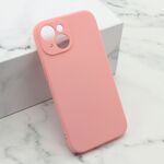Maska / futrola Soft Silicone za iPhone 15 roze (MS).