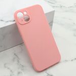 Maska / futrola Soft Silicone za iPhone 15 Plus roze (MS).