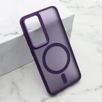 Maska / futrola SILKY MAGSAFE II za Samsung S921 Galaxy S24 5G ljubicasta (MS).