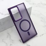 Maska / futrola SILKY MAGSAFE II za Samsung S928 Galaxy S24 Ultra 5G ljubicasta (MS).