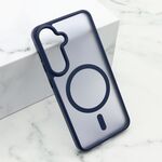 Maska / futrola SILKY MAGSAFE mat za Samsung S921 Galaxy S24 5G plava (MS).