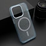 Maska / futrola SPARKLING MagSafe za iPhone 15 Pro (6.1) plava (MS).