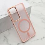 Maska / futrola SILKY MAGSAFE II za Samsung S921 Galaxy S24 5G roze (MS).