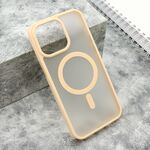 Maska / futrola SILKY MAGSAFE mat za iPhone 15 Pro Max (6.7) roze (MS).