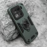 Maska / futrola Square ring za Xiaomi 15 zelena (MS).