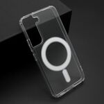 Maska / futrola STANDARD MagSafe za Samsung Galaxy S22 5G providna (bela) (MS).