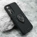 Maska / futrola Square ring za Samsung A245 Galaxy A24 4G 5G crna (MS).