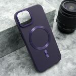 Maska / futrola TRUE COLOR MAGSAFE za iPhone 14 (6.1) ljubicasta (MS).