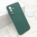 Maska / futrola VELVET TOUCH MagSafe za Samsung A366 Galaxy A36 5G tamno zelena (MS).