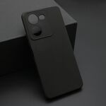 Maska / futrola ultra tanka KOLOR za Vivo Y78 crna (MS).