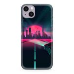 Maska / futrola ultra tanka print providna NEON WAVE za iPhone 14 Plus (6.7) NW01 (MS).