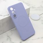 Maska / futrola VELVET TOUCH MagSafe za Samsung A556 Galaxy A55 5G ljubicasta (MS).