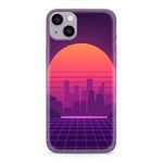 Maska / futrola ultra tanka print providna NEON WAVE za iPhone 14 Plus (6.7) NW04 (MS).