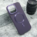 Maska / futrola TRUE COLOR MAGSAFE za iPhone 15 Pro Max (6.7) ljubicasta (MS).