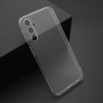 Silikonska maska / futrola ultra tanka PROTECT silikon za Samsung A256 Galaxy A25 5G providna (bela) (MS).