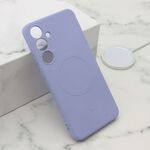 Maska / futrola VELVET TOUCH MagSafe za Samsung S926 Galaxy S24 Plus 5G ljubicasta (MS).