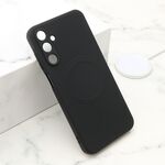 Maska / futrola VELVET TOUCH MagSafe za Samsung A156 Galaxy A15 5G crna (MS).