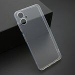 Silikonska maska / futrola ultra tanka PROTECT silikon za Samsung A065F Galaxy A06 providna (bela) (MS).