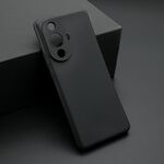 Maska / futrola ultra tanka KOLOR za Huawei Nova 11 pro crna (MS).