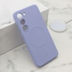 Maska / futrola VELVET TOUCH MagSafe za Samsung S911B Galaxy S23 ljubicasta (MS).