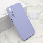 Maska / futrola VELVET TOUCH MagSafe za Samsung A156 Galaxy A15 5G ljubicasta (MS).