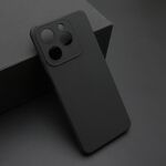 Maska / futrola ultra tanka KOLOR za Realme Note 60 crna (MS).