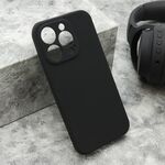 Maska / futrola VELVET TOUCH za iPhone 15 Pro (6.1) crna (MS).