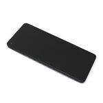 LCD displej za Samsung A217 Galaxy A21s + Touch screen + frame APLONG Original Material crni (MS).
