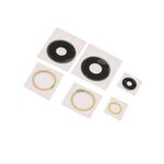 Staklo kamere za Xiaomi Redmi Note 13 Pro Midnight crni (MS).