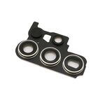 Staklo kamere za Samsung Galaxy S23 Ultra Cream (MS).