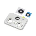 Staklo kamere za Xiaomi Redmi Note 12 Pro 5G Polar beli (MS).