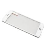 Staklo touchscreen-a za Iphone 8 Plus sa frejmom + oca beli (MS).