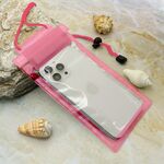 Vodootporna Maska / futrola Bikini providna 6.5in pink (MS).