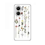 Silikonska maska / futrola print ultra tanka za Huawei Nova 10 SE Flower.