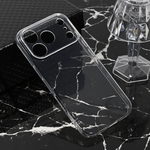 Torbica Silikonska maska / futrola ultra tanka za iPhone 17 Pro providna.