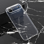 Silikonska maska / futrola Teracell Giulietta za iPhone 17 Air providna.