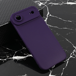 Silikonska maska / futrola Teracell Giulietta za iPhone 17 Air mat tamno ljubicasta.